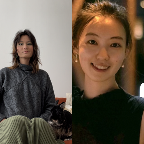 Headshots of Briana Jones (left) & Lily Peixuan Yu (right)
