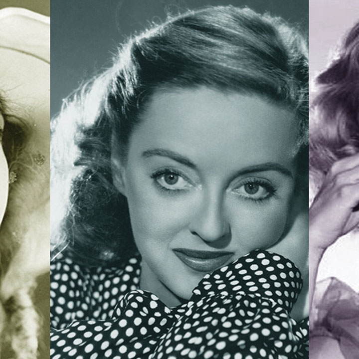 Still photos of Lillian Gish, Bette Davis, Kim Stanley