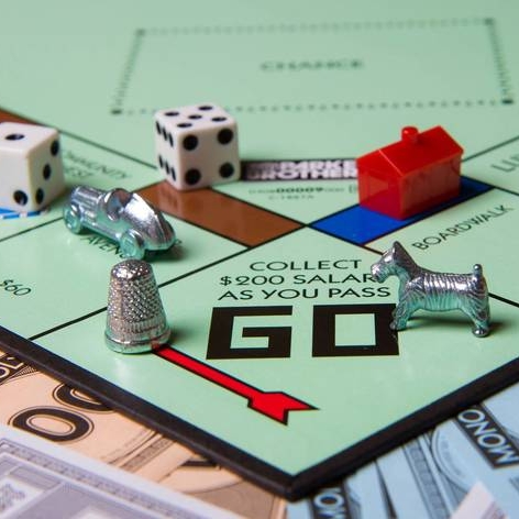 image of the board game Monopoly.