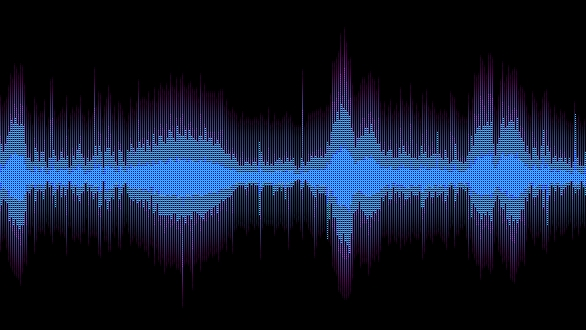 A sound wave analysis captured at the National Museum, Prague, during digitization of an analog recording of Antonín Dvořák's opera, Rusalka.