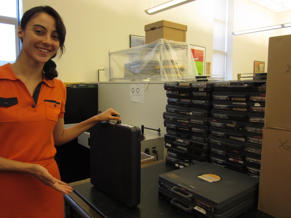 Genevieve Havemeyer-King at the Harvard Film Archive