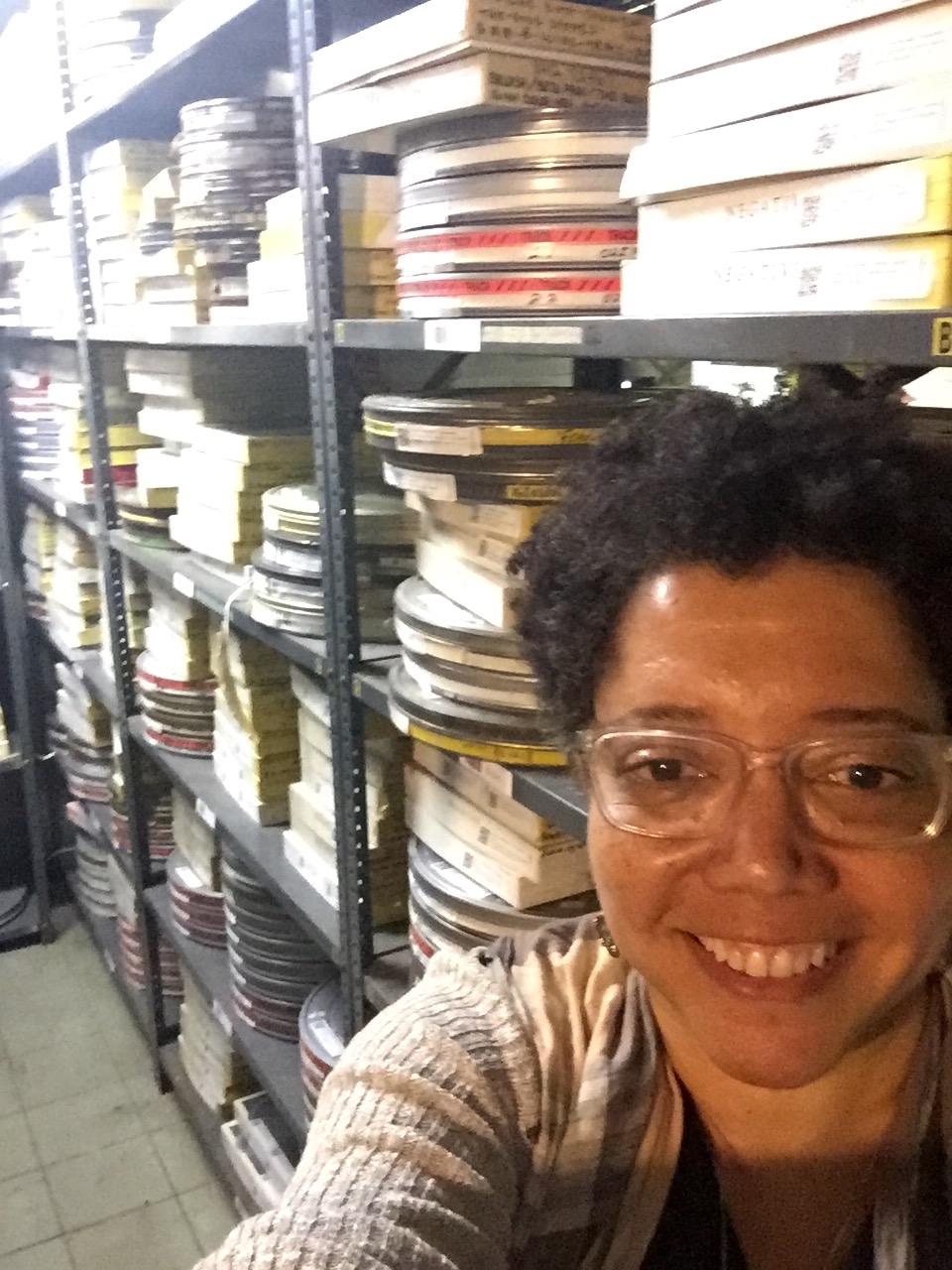 HFPA-funded intern Ina Archer at IndieCollect in Spring 2016