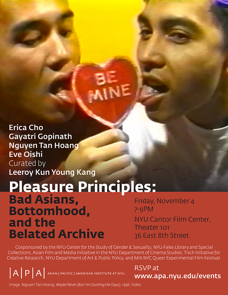 Pleasure Principles: Bad Asians, Bottomhood, and the Belated Archive