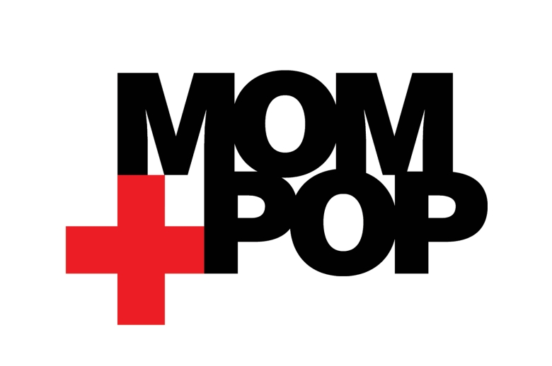 Mom + Pop Label Logo