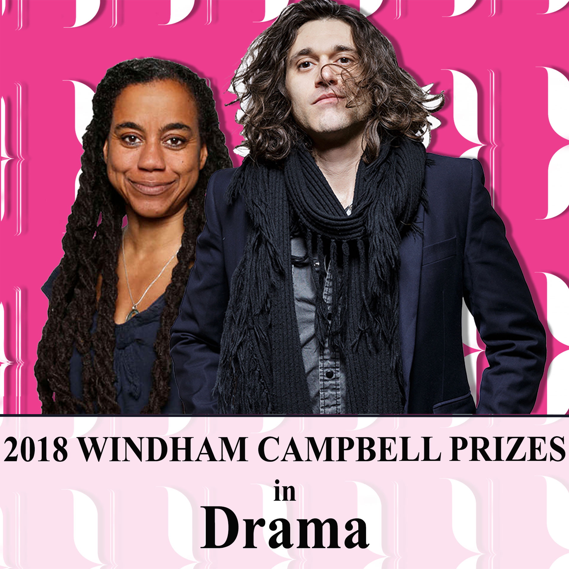 2018 Windham Campbell Prize Recipients Suzan-Lori Parks and Lucas Hnath