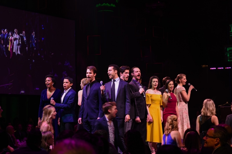 Students perform at the Tisch Gala