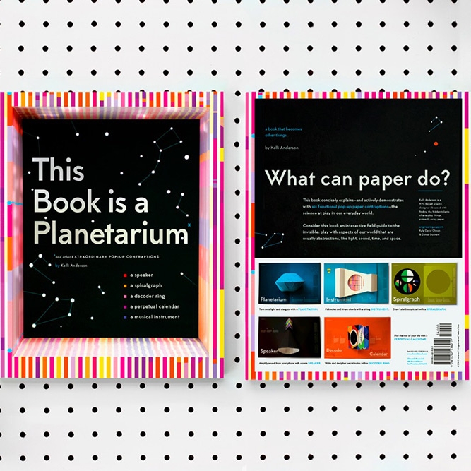 Cover of a book that reads This Book is a Planetarium