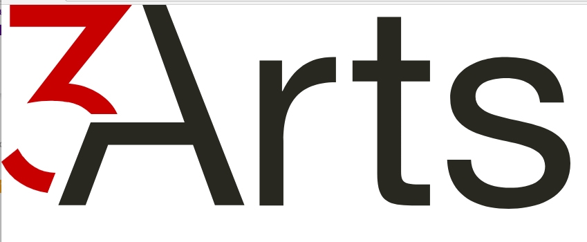 3arts text logo