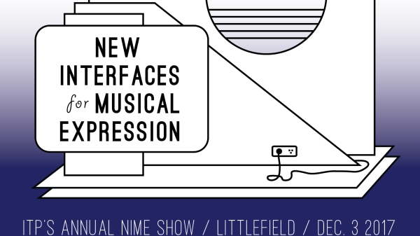Show poster for New Interfaces for Musical Expression 