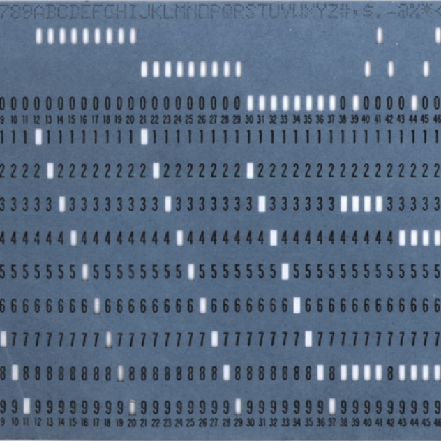 Image of binary code; Poster design by Hadar Ben-Tzur and Gabriel Brasil