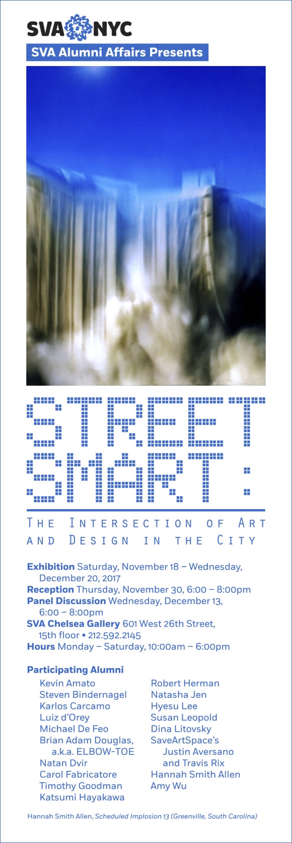 Poster for the event Street smart