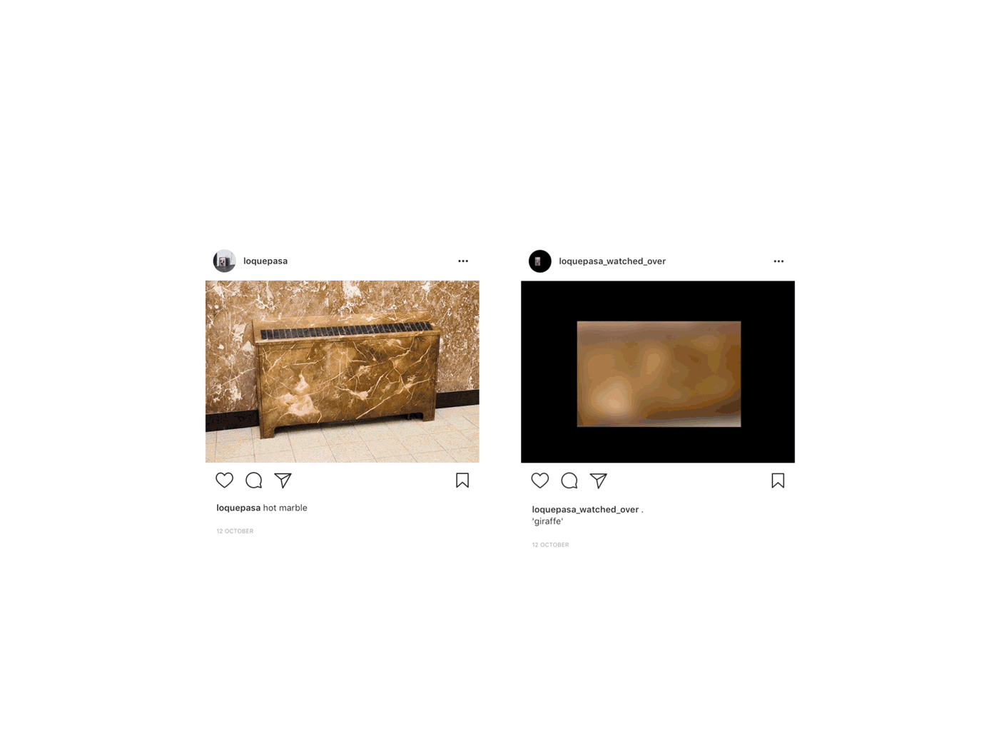 Instagram images made by Watched Over