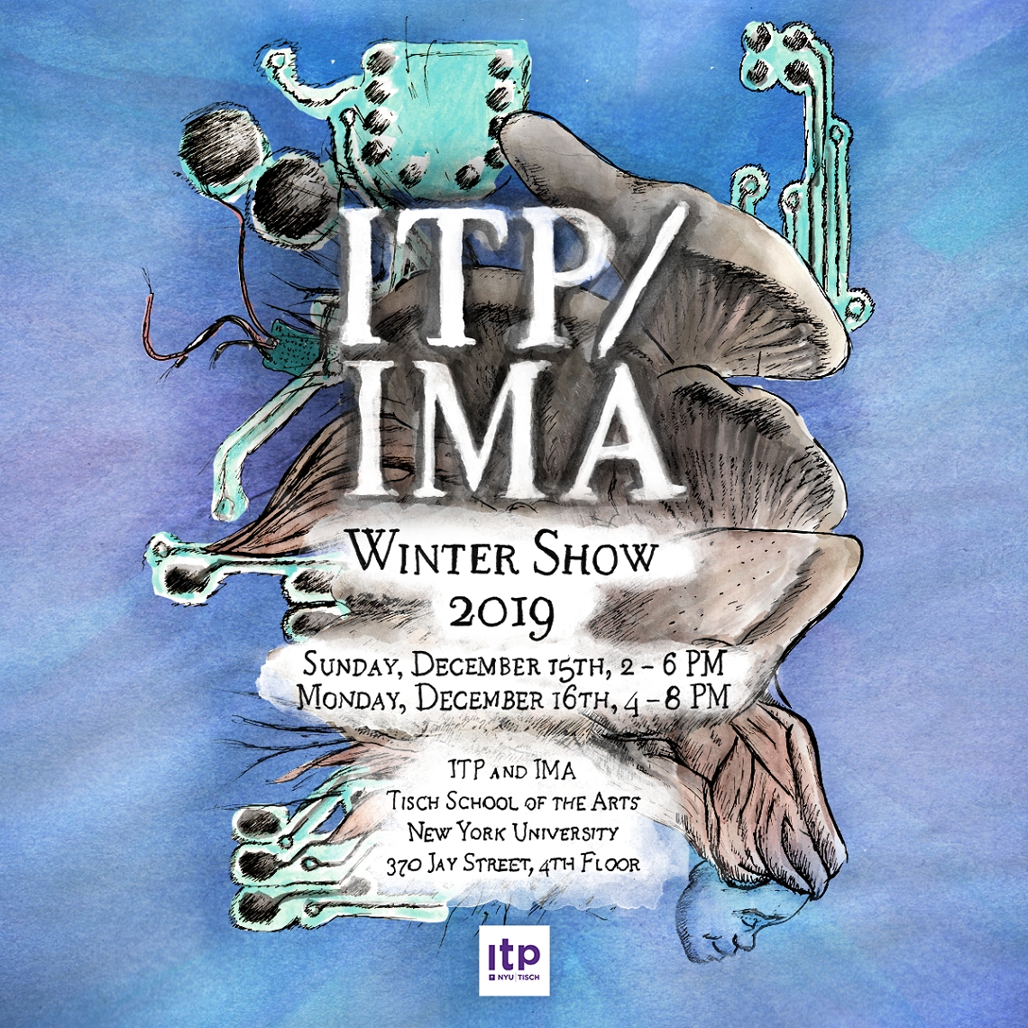 Image of ITP/IMA Winter Show 2019 Poster.