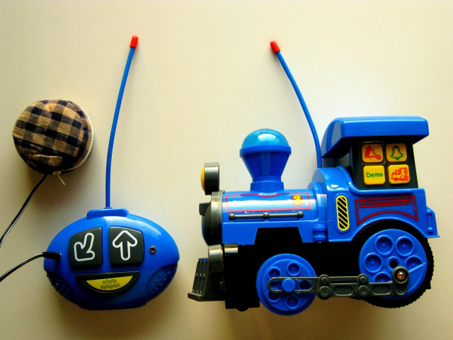 a kid's remote control toy truck