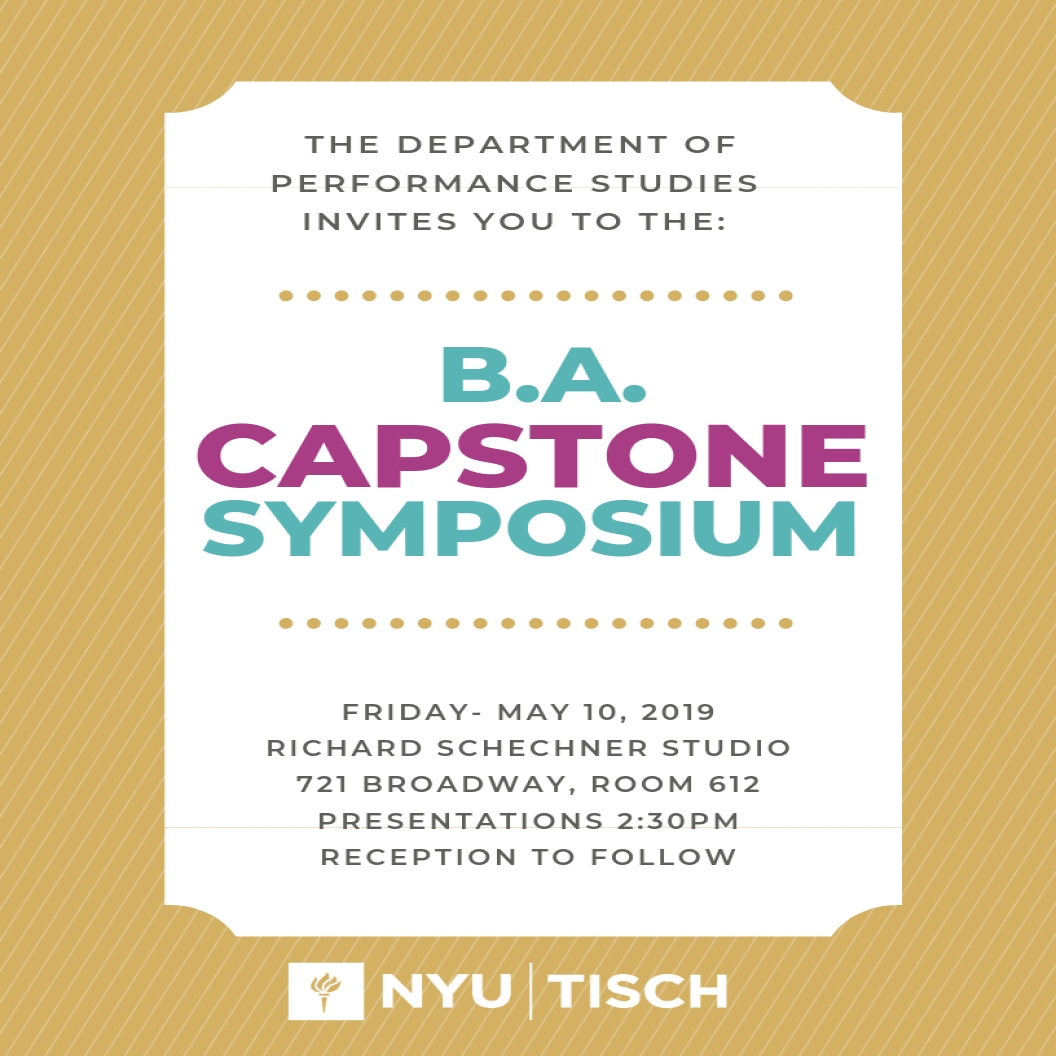 B.A. Capstone Symposium 2019