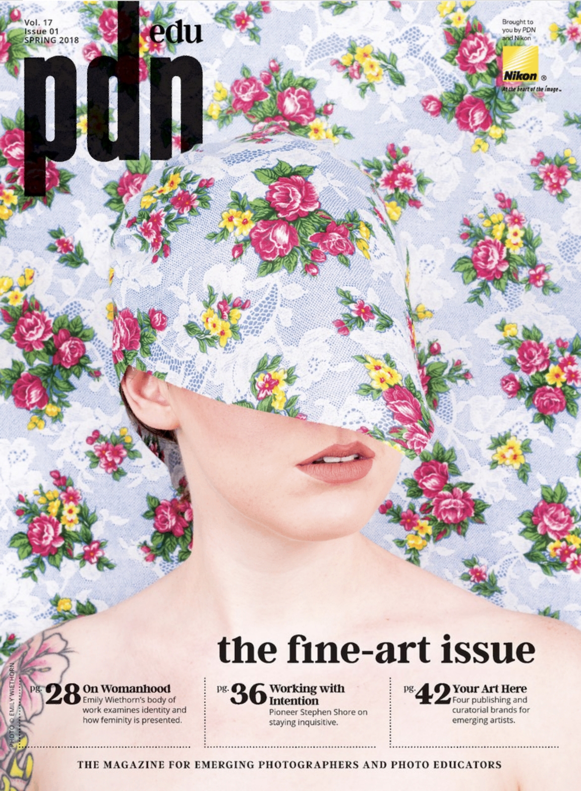 PDN Edu Spring 2018 Cover, Image by Emily Wiehorn