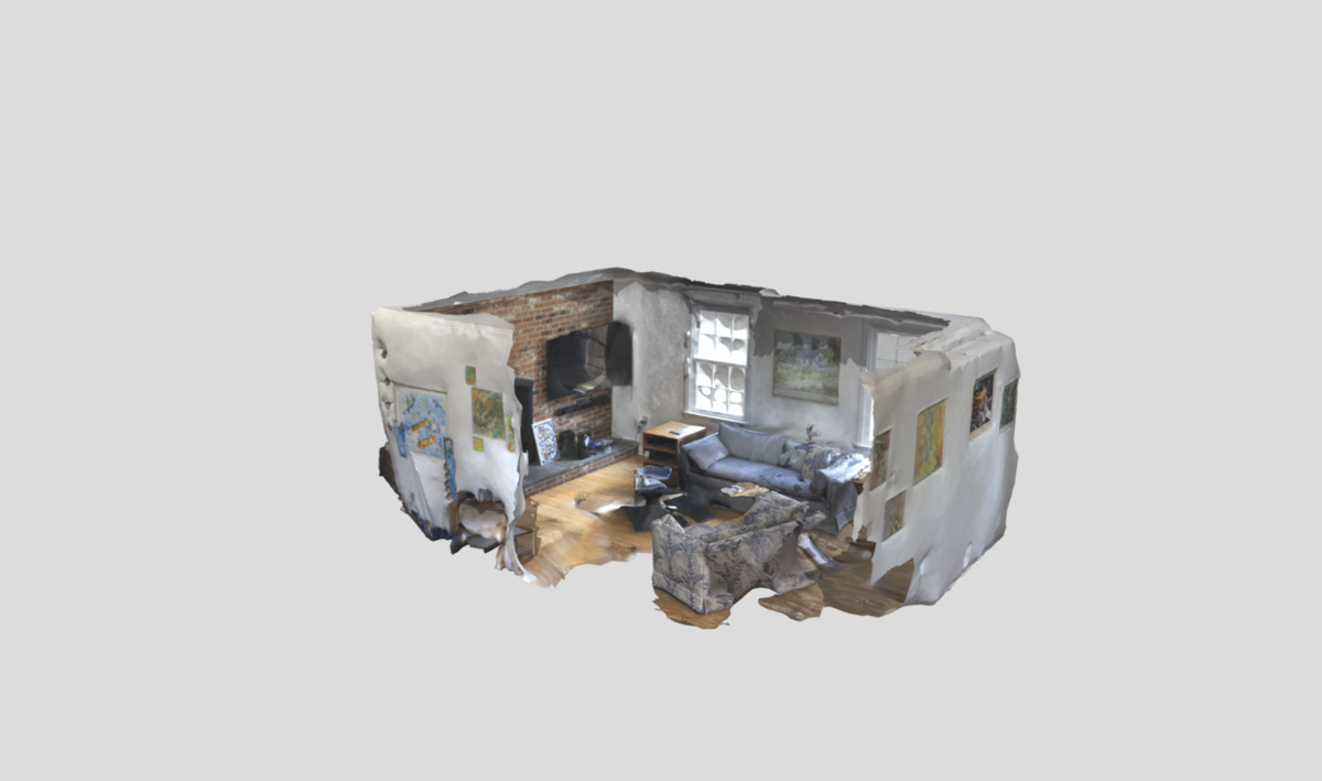 screenshot of a 3D rendered interior living room scene
