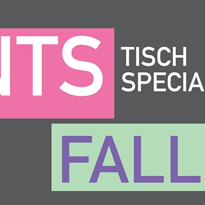 Tisch Special Programs fall 2018 event header