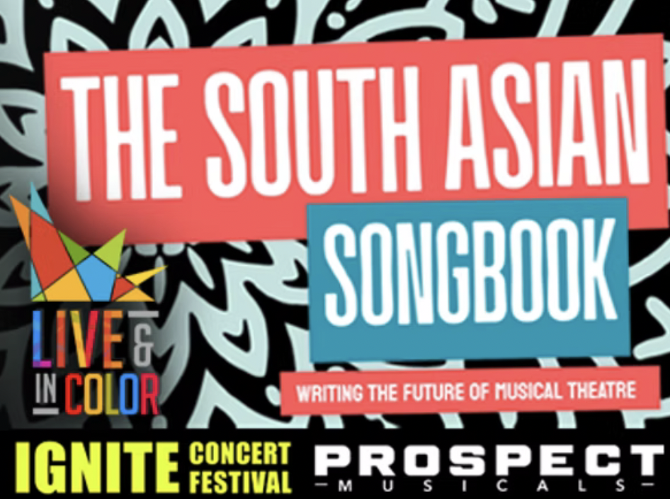 Promo poster for THE SOUTH ASIAN SONGBOOK at Ignite Concert Festival.