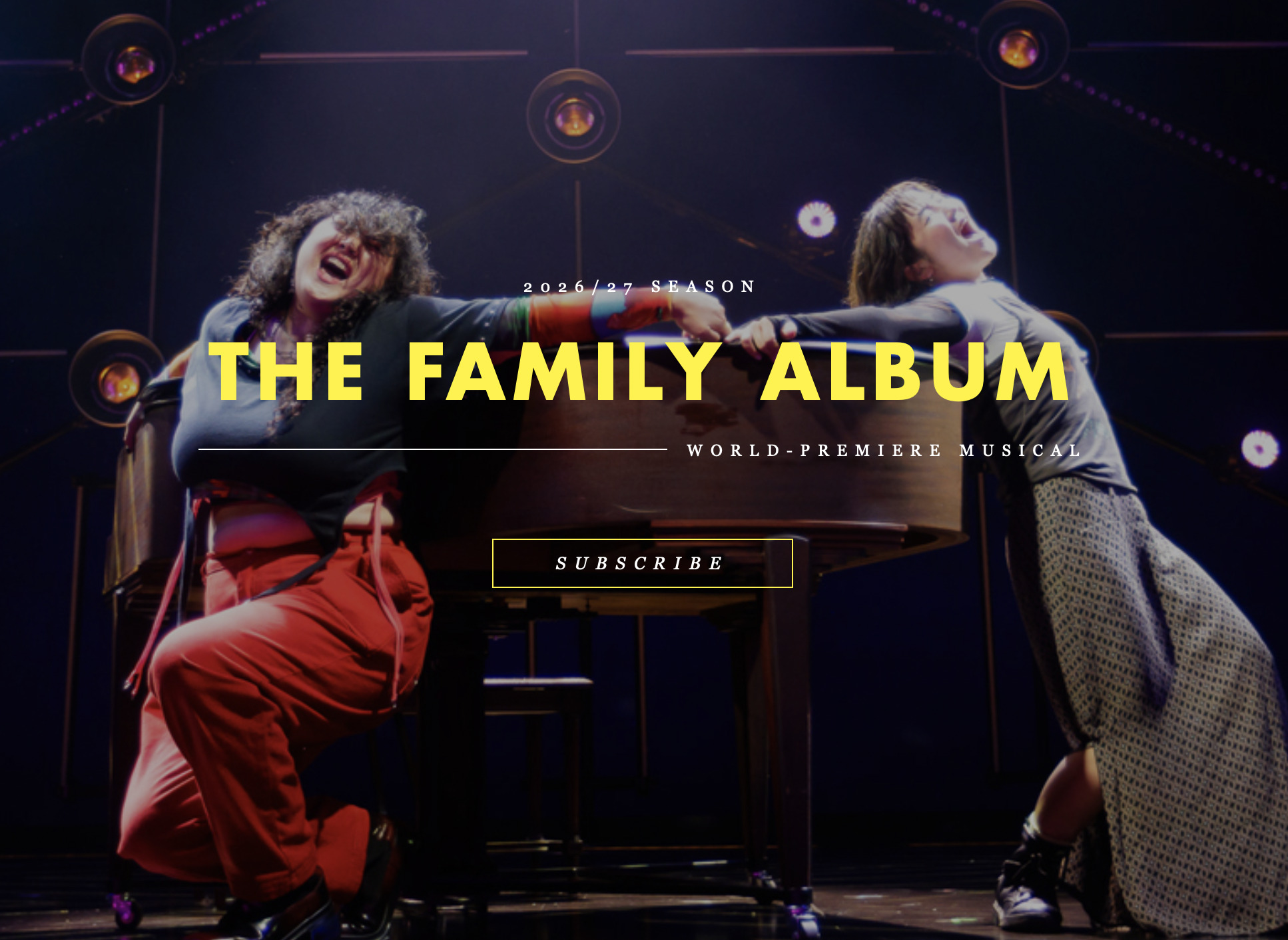 Production photo for FAMILY ALBUM.