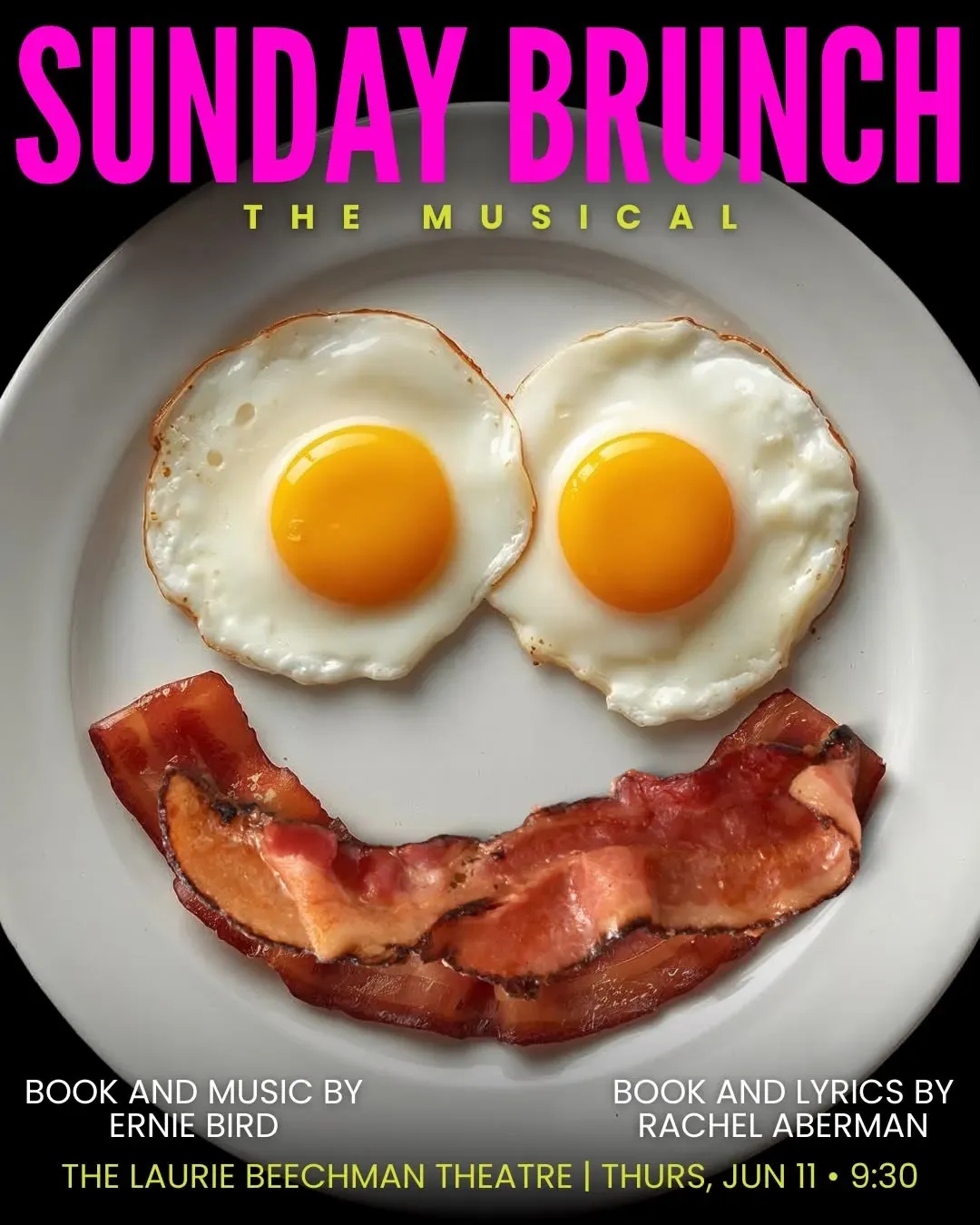 Promo poster for SUNDAY BRUNCH.