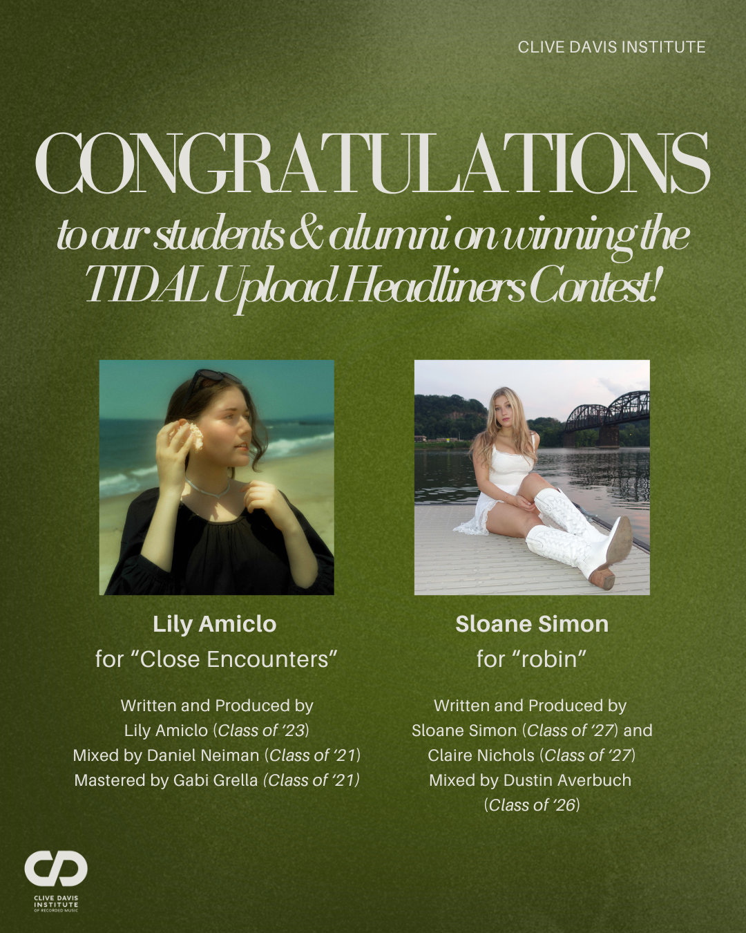 TIDAL $100k winners - 1