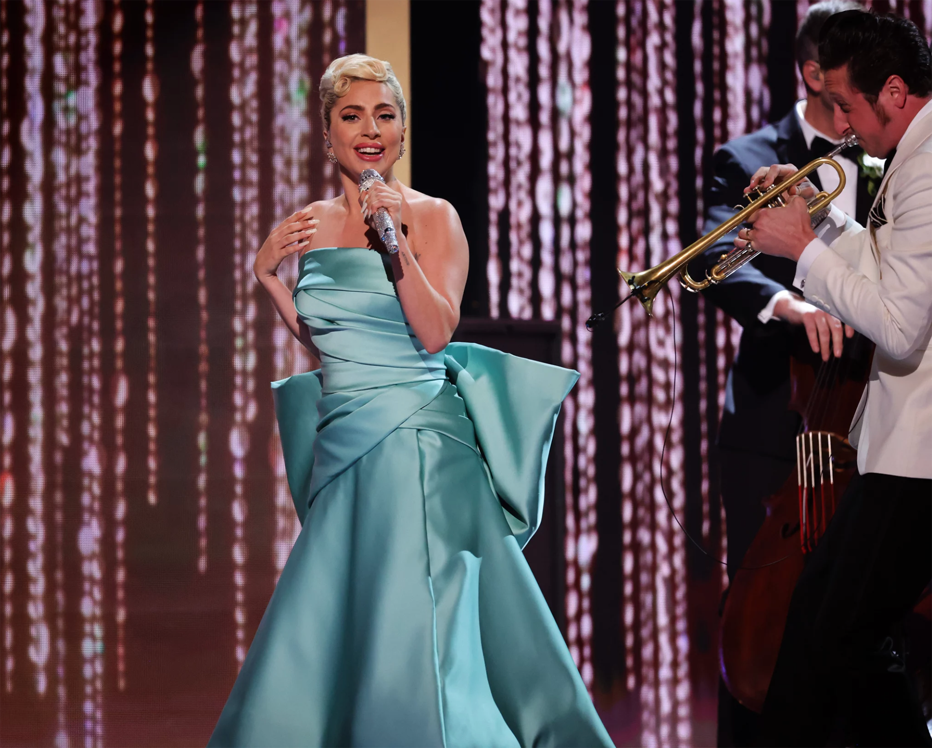Lady Gaga at the 2022 Grammys