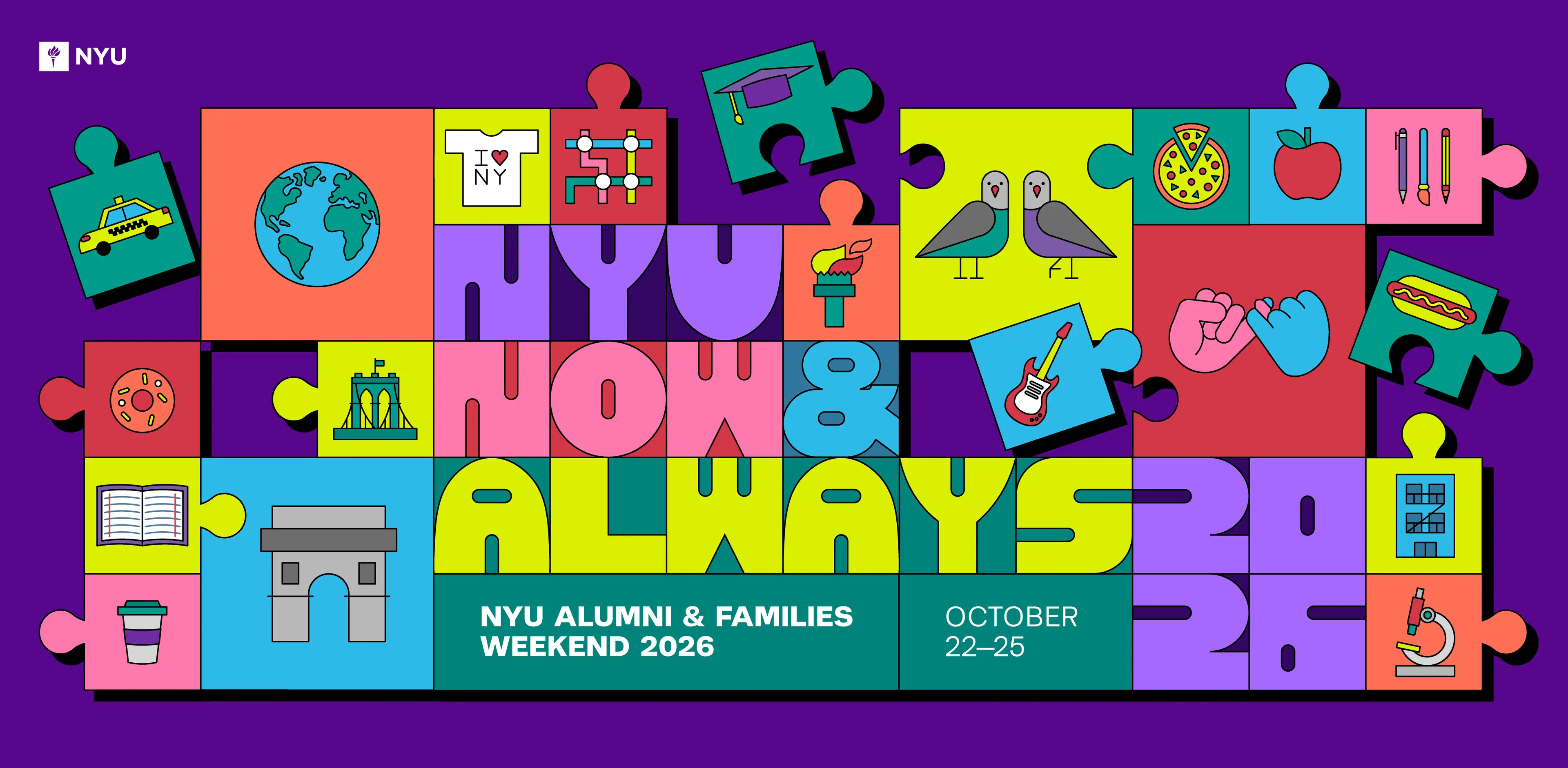 NYU Now and Always | Alumni & Families Weekend 2026