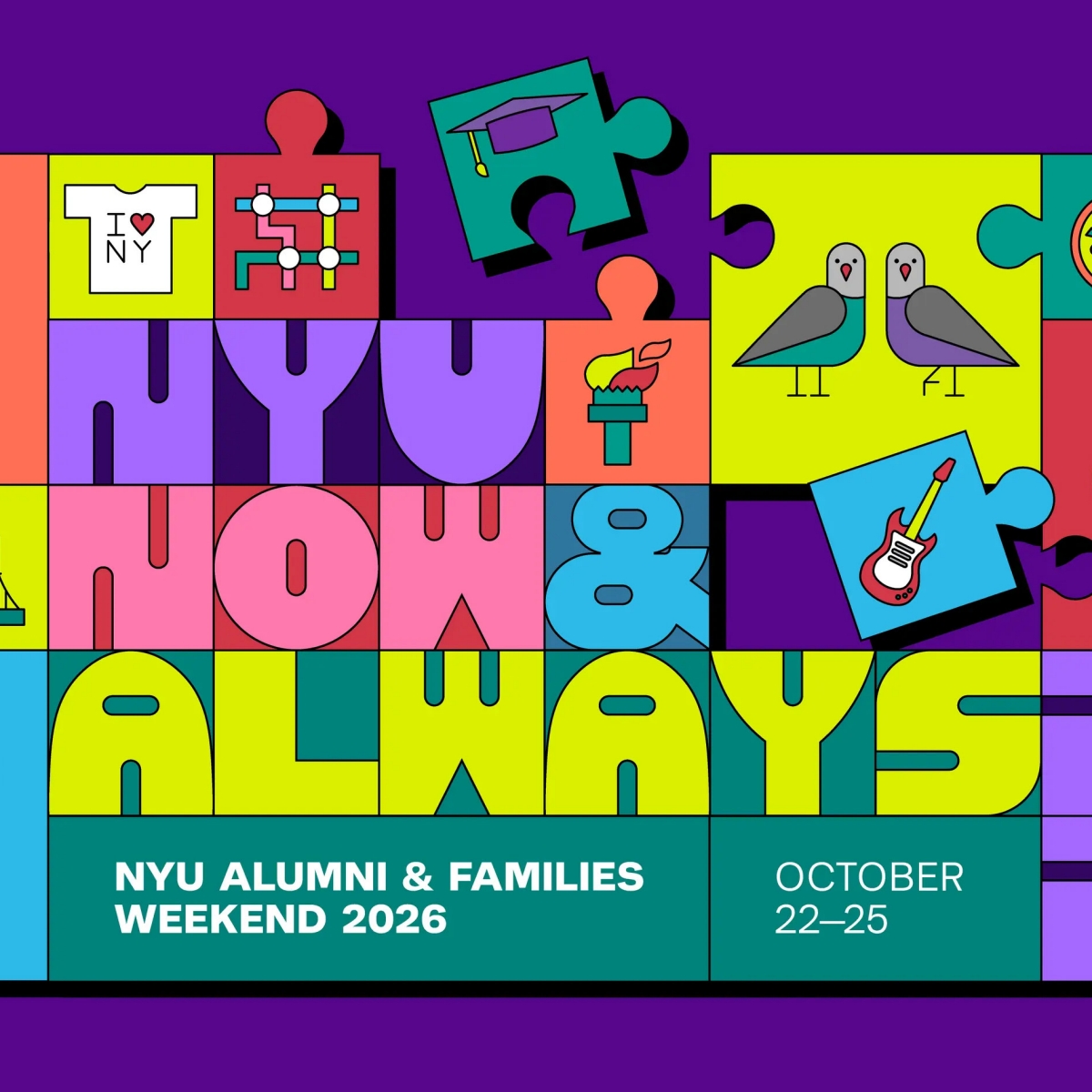 NYU Now and Always | Alumni & Families Weekend 2026