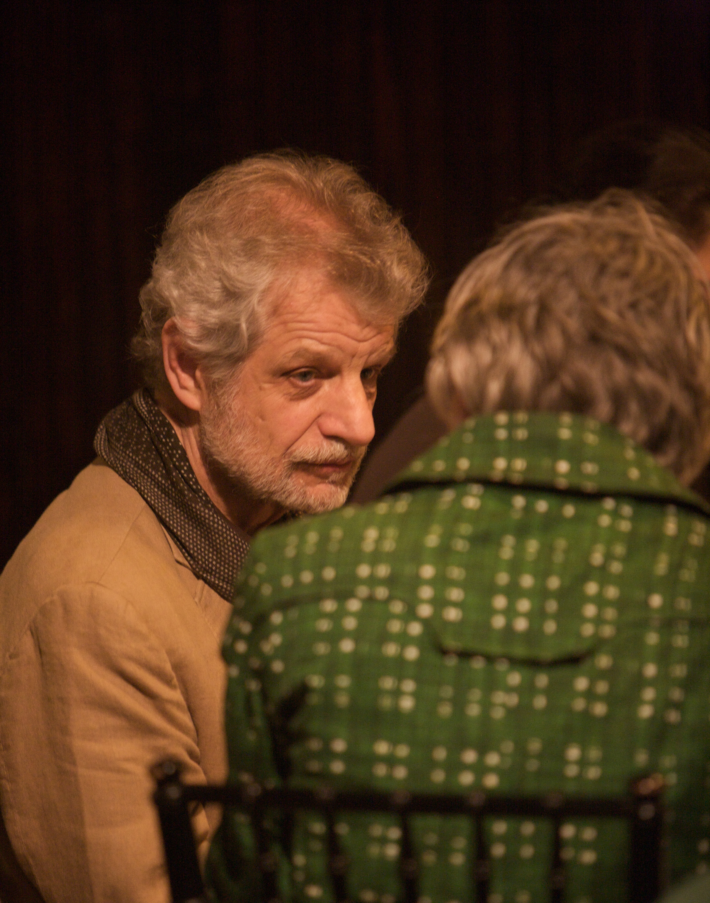 Thomas Elsaesser with Professor Antonia Lant at the 2010 Orphan Film Symposium.
