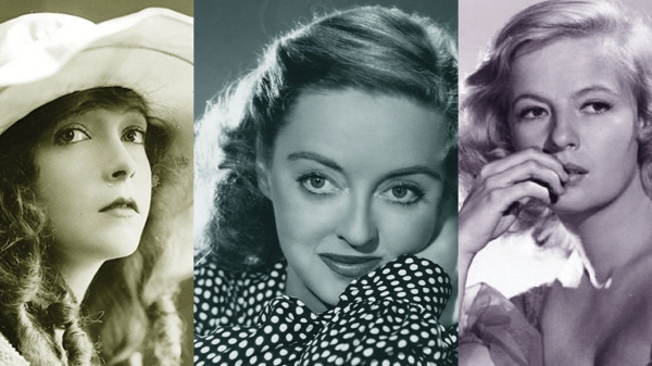 Still photos of Lillian Gish, Bette Davis, Kim Stanley