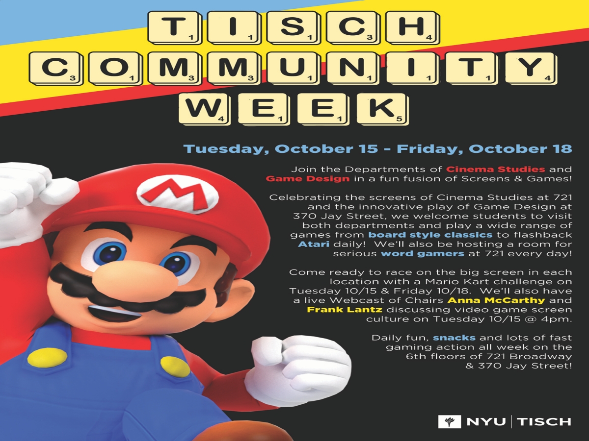 Tisch Community Week 2019