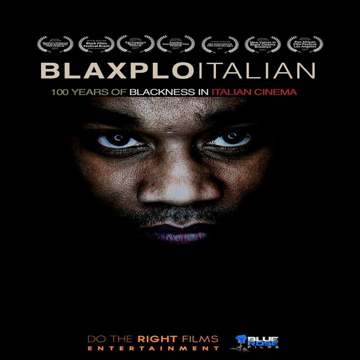 Poster for documentary, BlaxploItalian