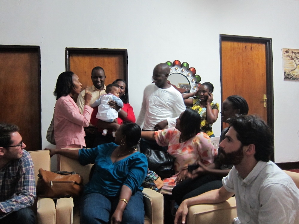 Ben Turkus at the Genocide Archive of Rwanda