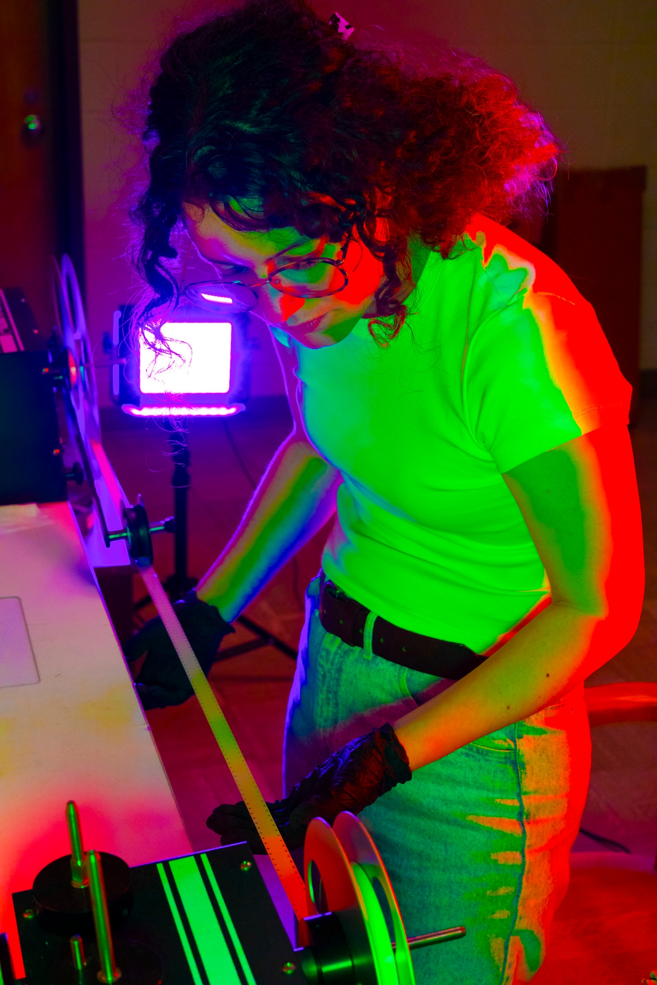 figure inspecting film