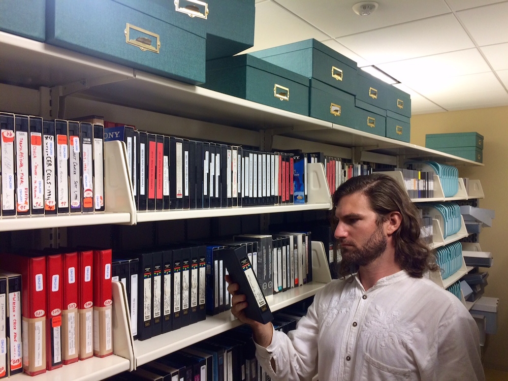 Blake McDowell at the Cold Spring Harbor Laboratory Library & Archives