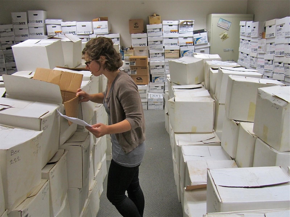 Shira Peltzman at Bay Area TV Archive - San Francisco State University