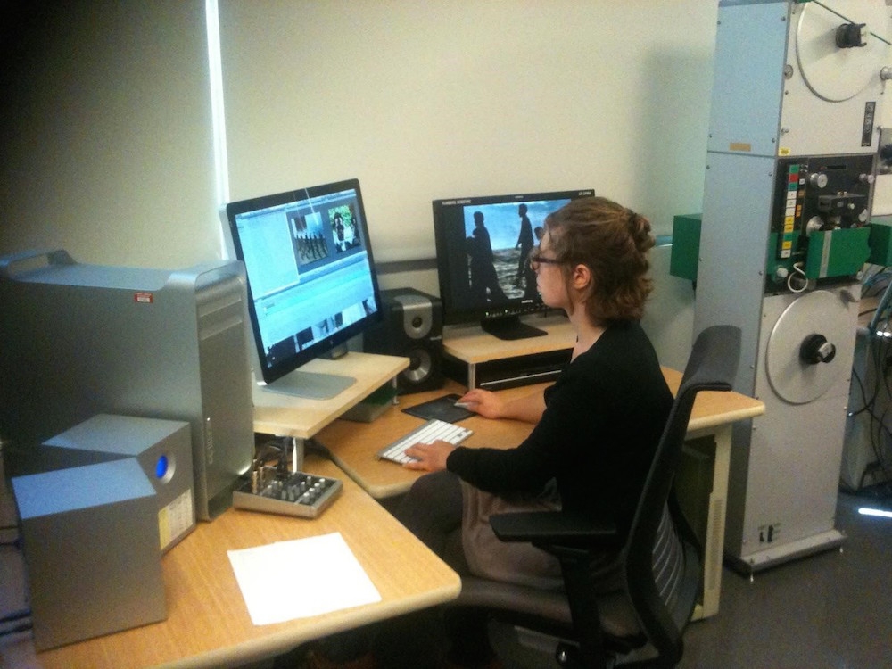 Shira Peltzman at Bay Area TV Archive - San Francisco State University