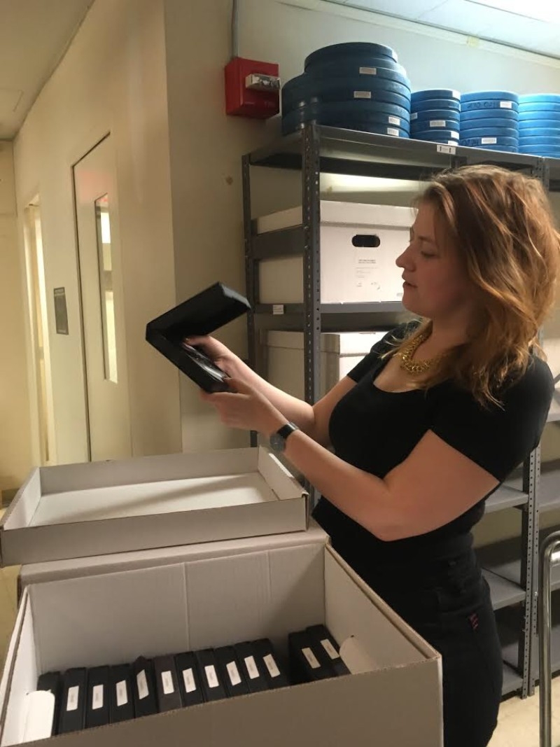 Sigridur Sigurthorsdottir interned at NYU Fales Library and Special Collections in Spring 2018.