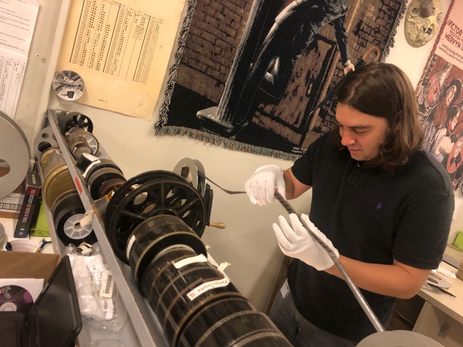Miles Levy interned at the National Audio-Visual Conservation Center (NAVCC), Library of Congress, in Summer 2018.