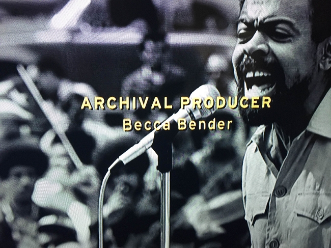 MIAP student Becca Bender worked as the Archival Producer for a two-part PBS series, "Black America Since MLK: And Still I Rise".