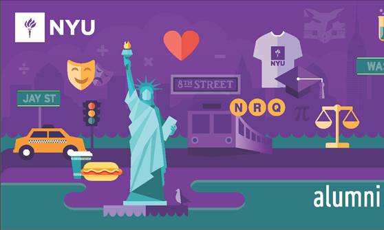NYU Alumni Weekend Graphic