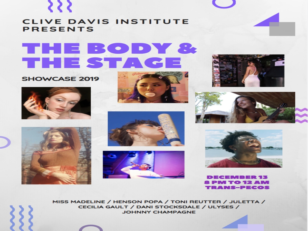 CDI Presents Body and the Stage Showcase