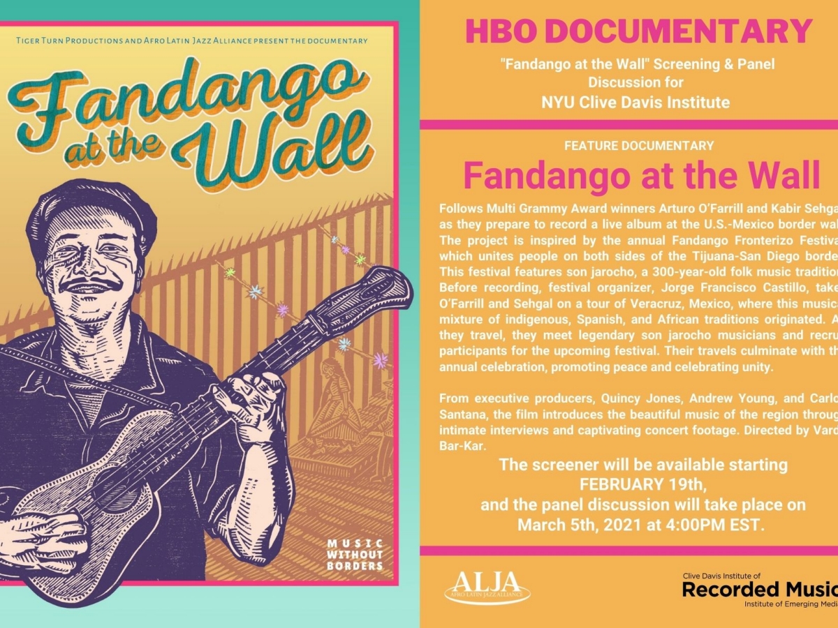 FANDANGO AT THE WALL Screening & Panel Discussion for Clive Davis Institute