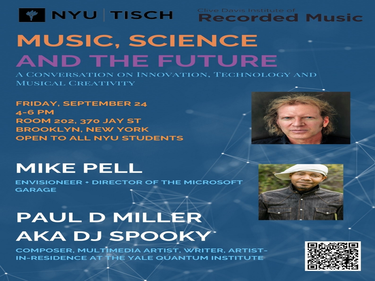 MUSIC, SCIENCE AND THE FUTURE: A Conversation on Innovation, Technology and Musical Creativity