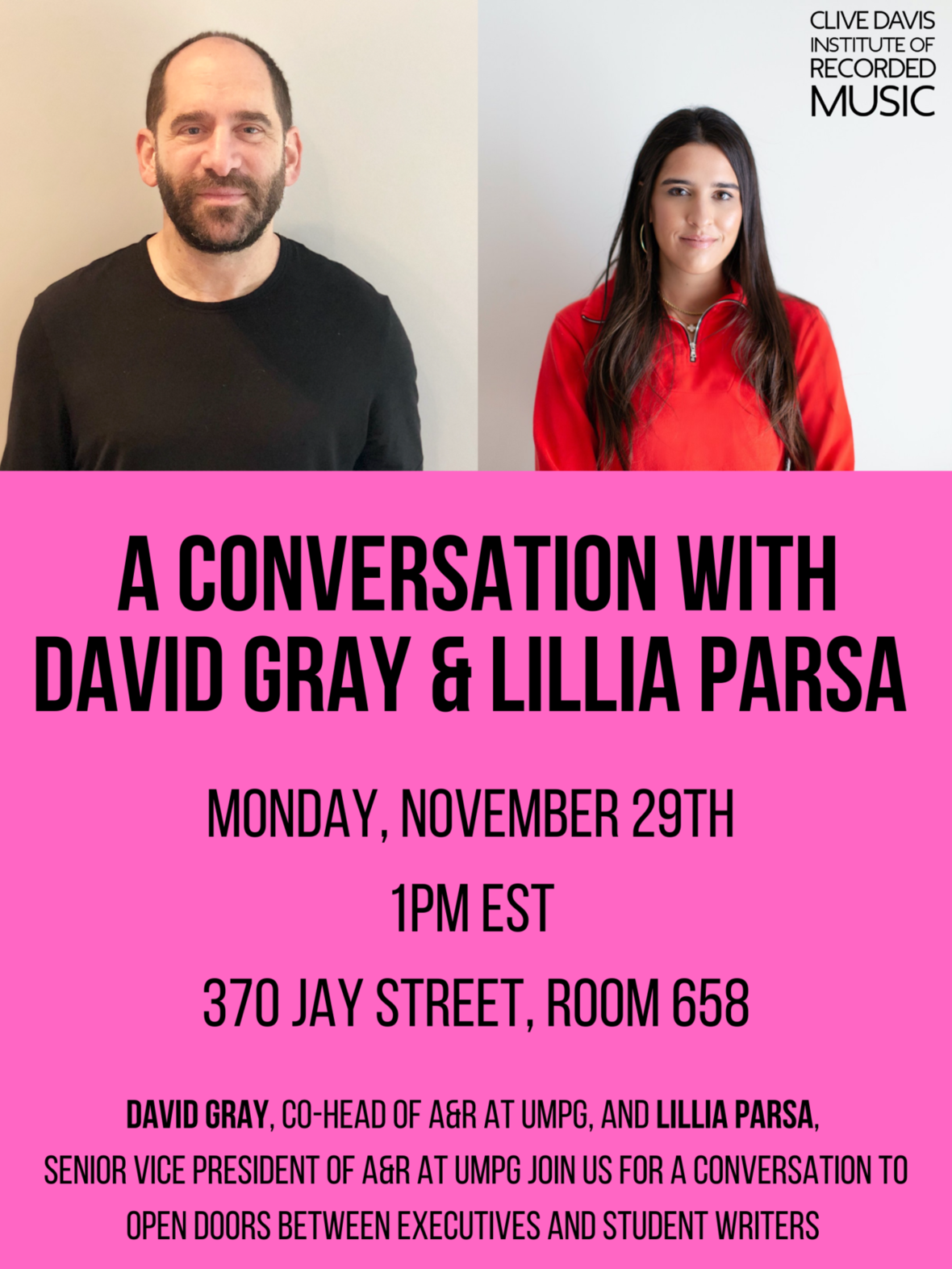 A Conversation With David Gray & Lillia Parsa