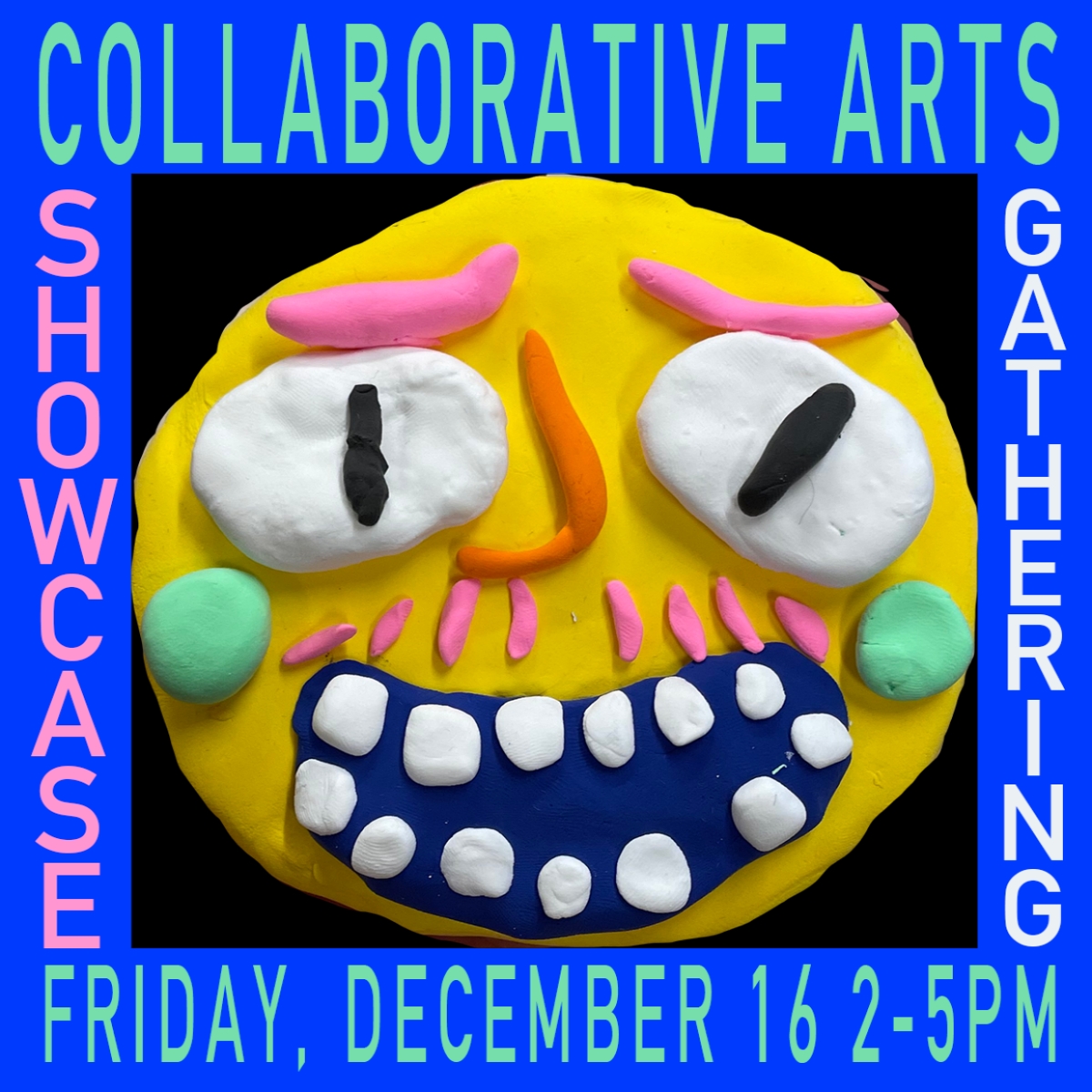 Collaborative Arts showcase flyer