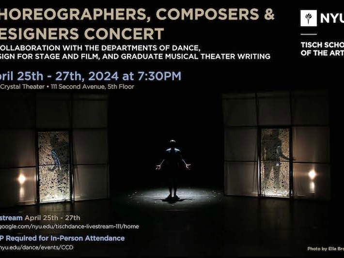 Choreographers, Composers, and Designers Workshop Concert 