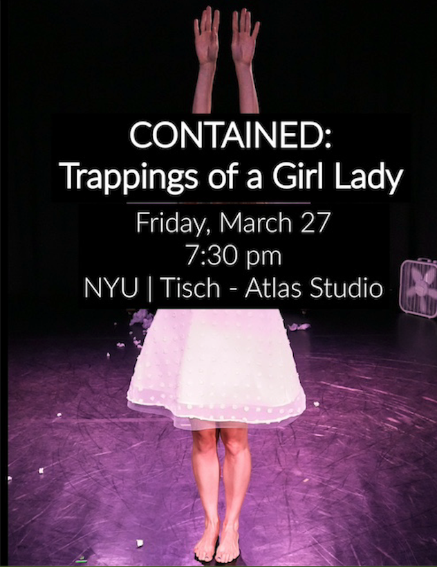 Donna Costella MFA in Dance Thesis Poster