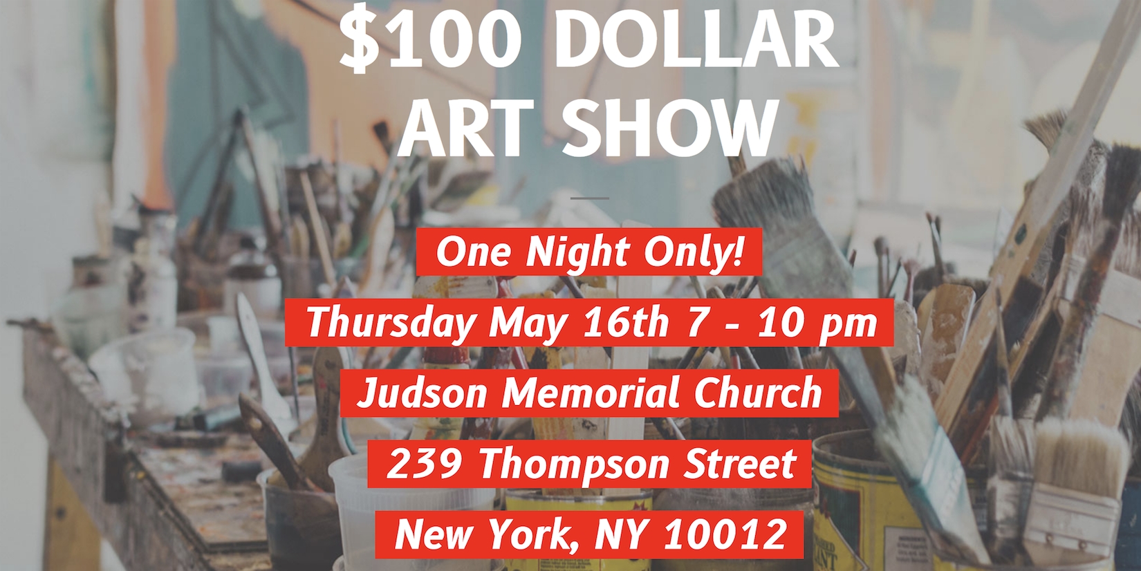 $100 Dollar Art Show